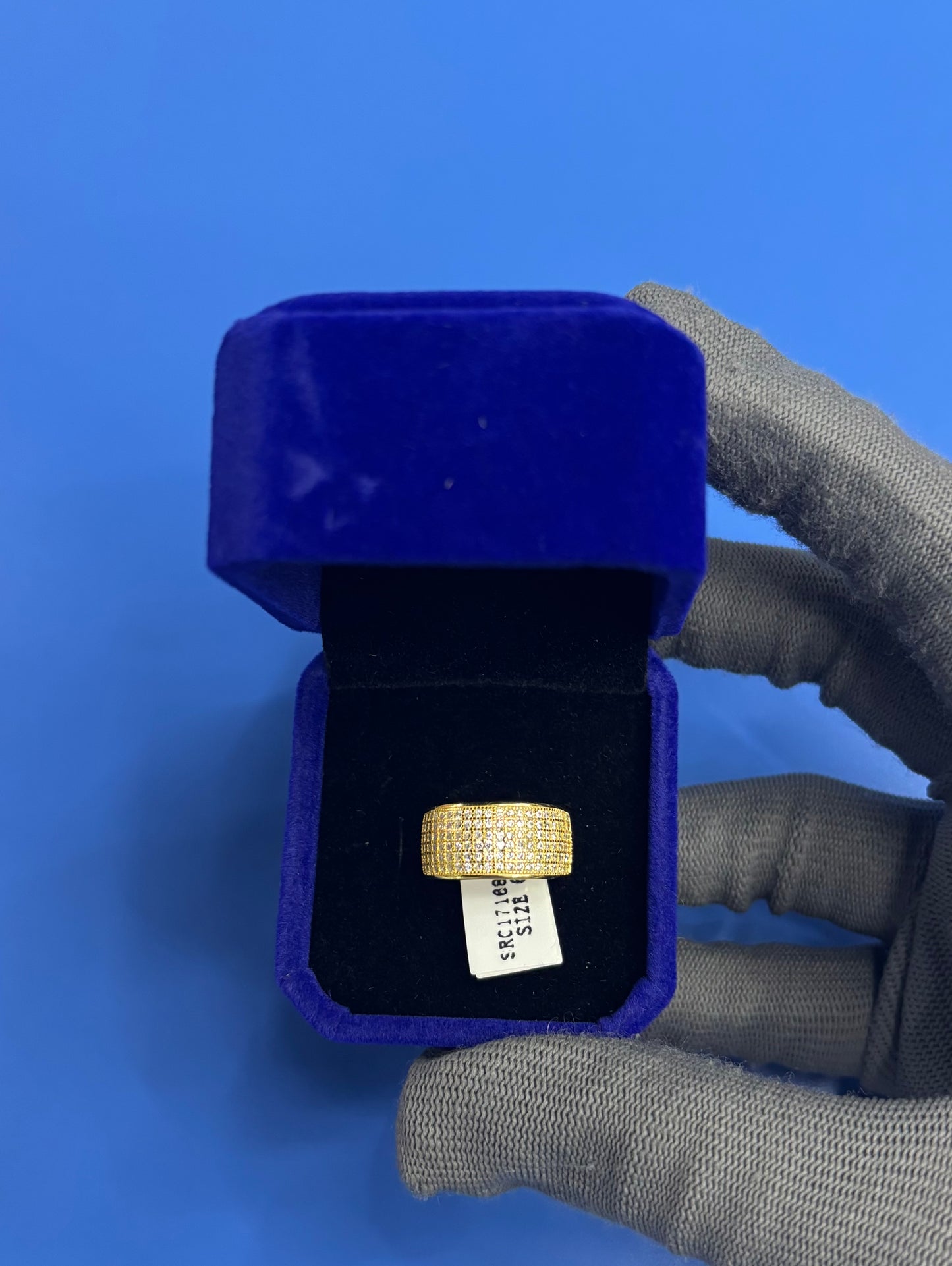 Sortija Micro Pave 6”