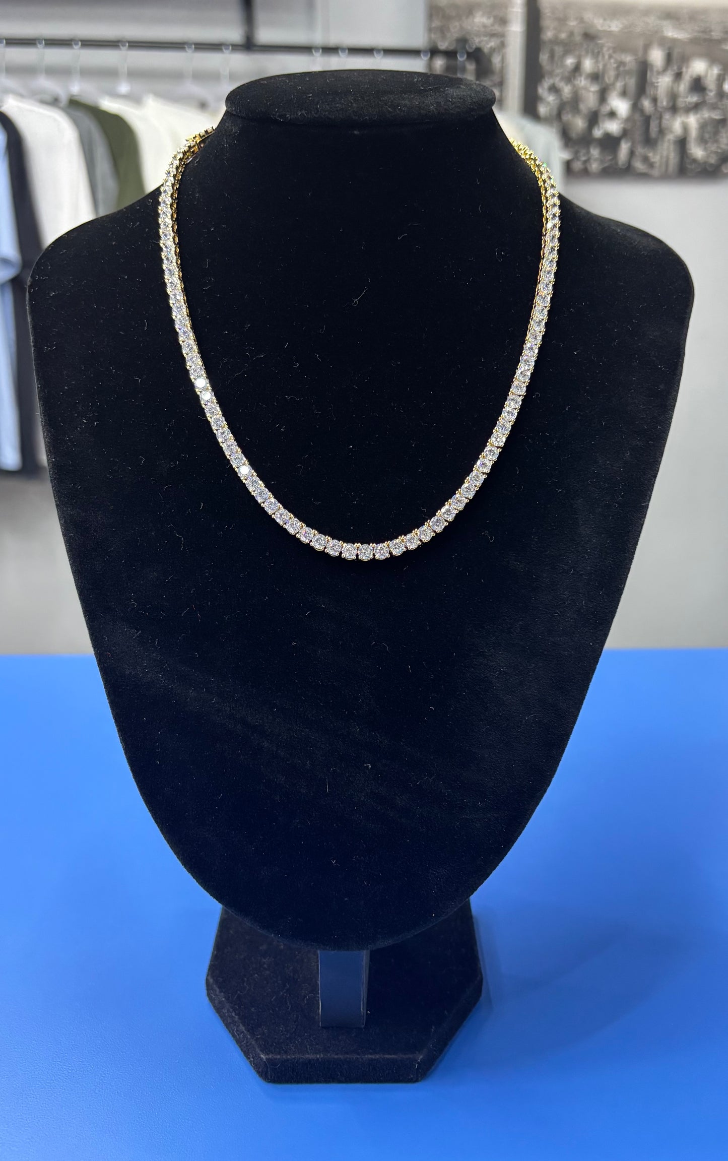 Tennis chain 4mm 18”