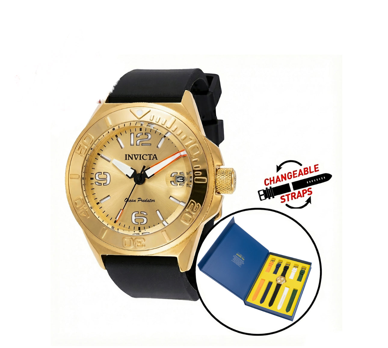 Invicta OCEAN PREDATOR 43mm