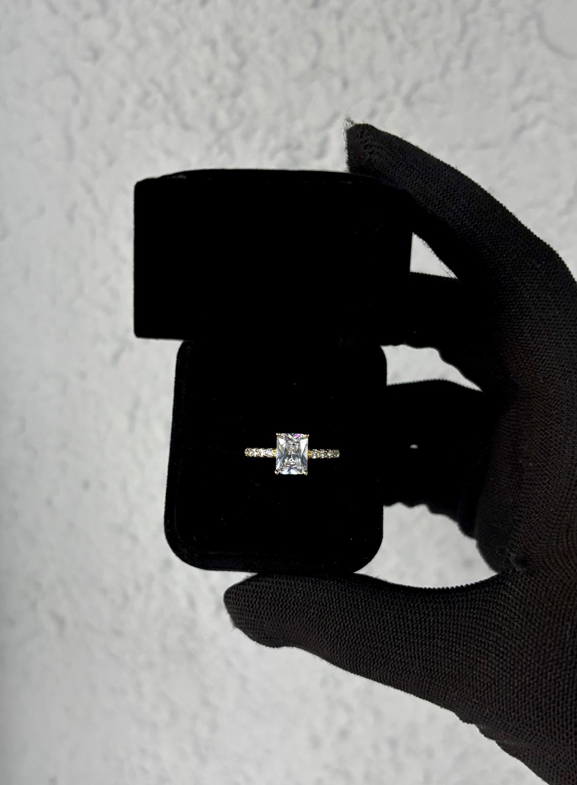 Sortija Rectangular