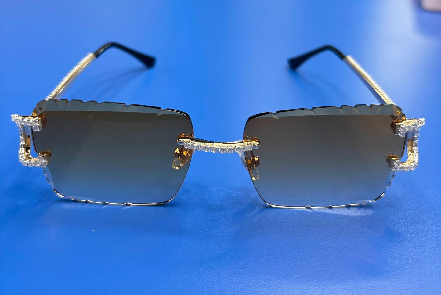 Iced Sunglasses (Brown)