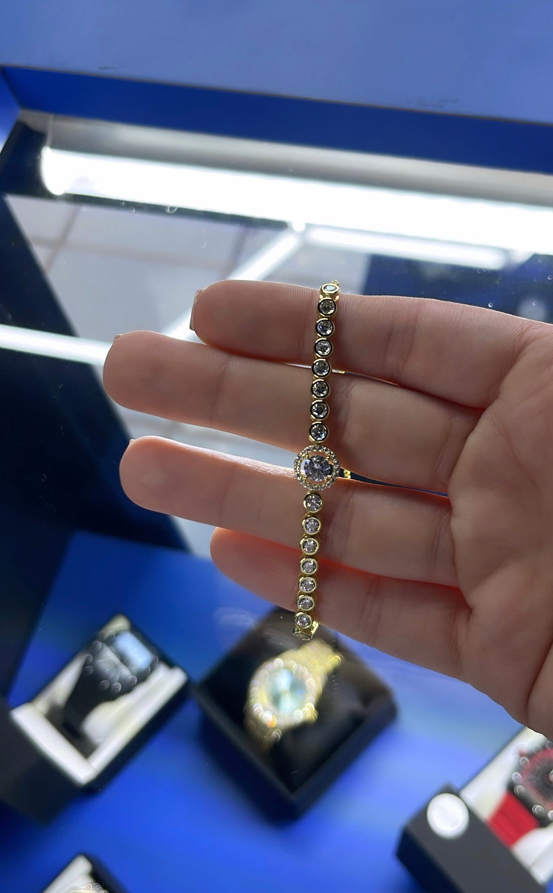 Brazalete Halo Ajustable 14k sobre .925