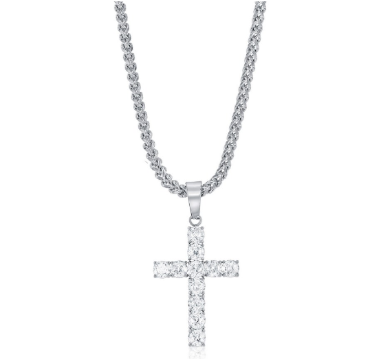 Franco Tradicional 4mm Necklace Cz