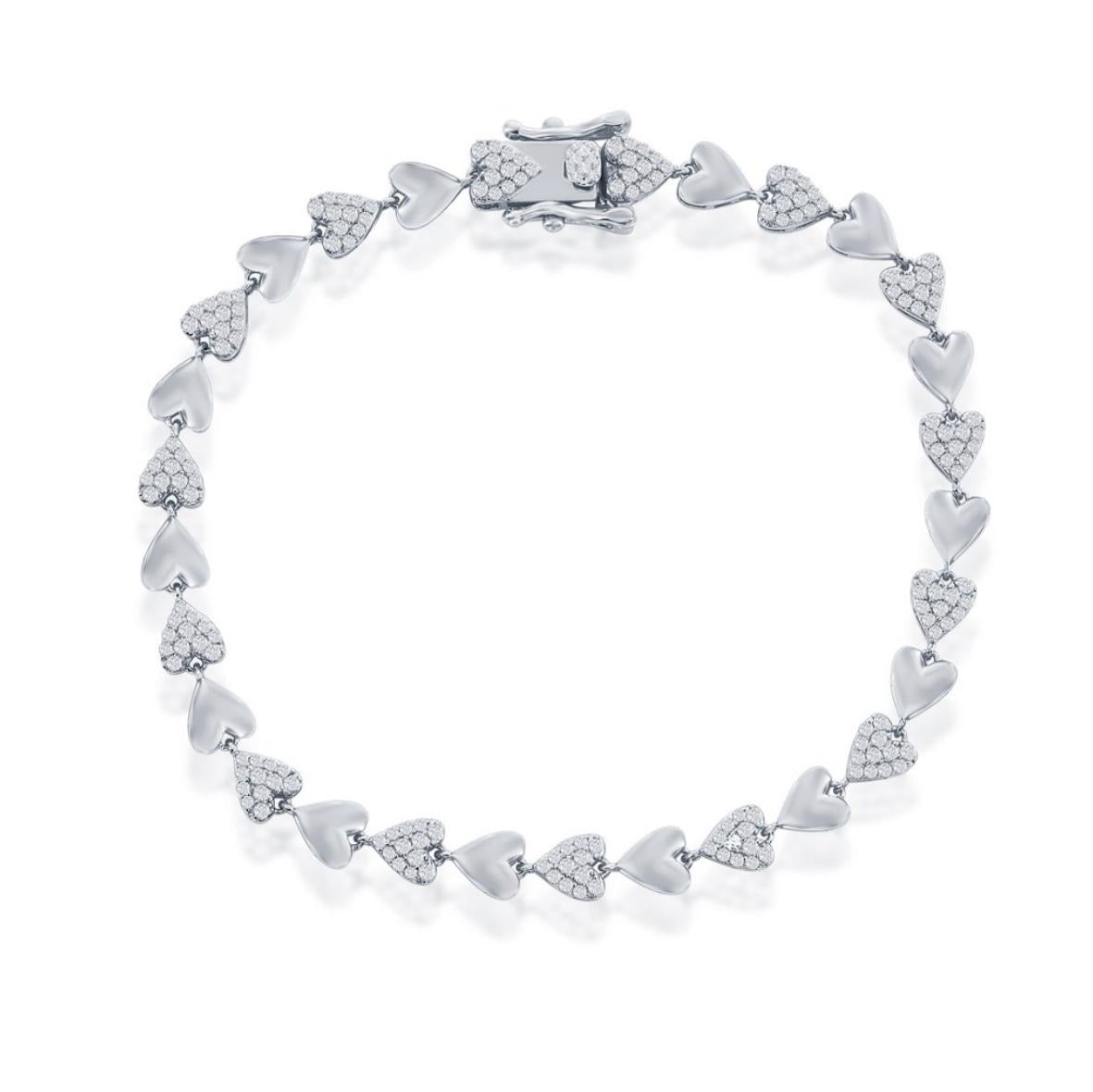 Pulsera de Corazón 7.5”