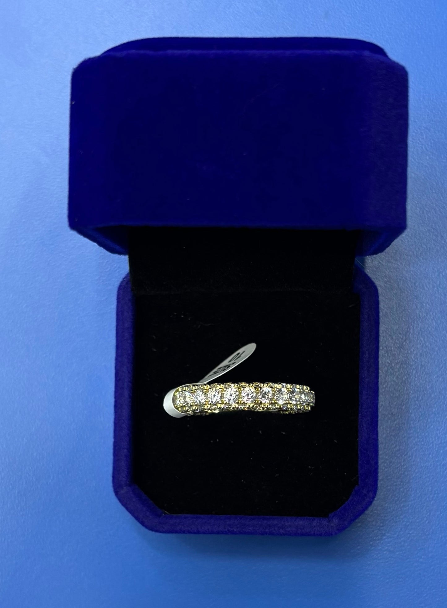 Sortija Ice Triple Row