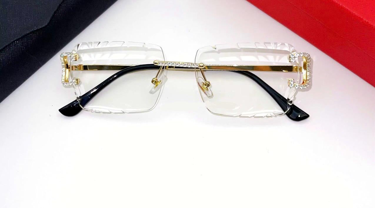 Sunglasses Diamond C Cut (Clear)