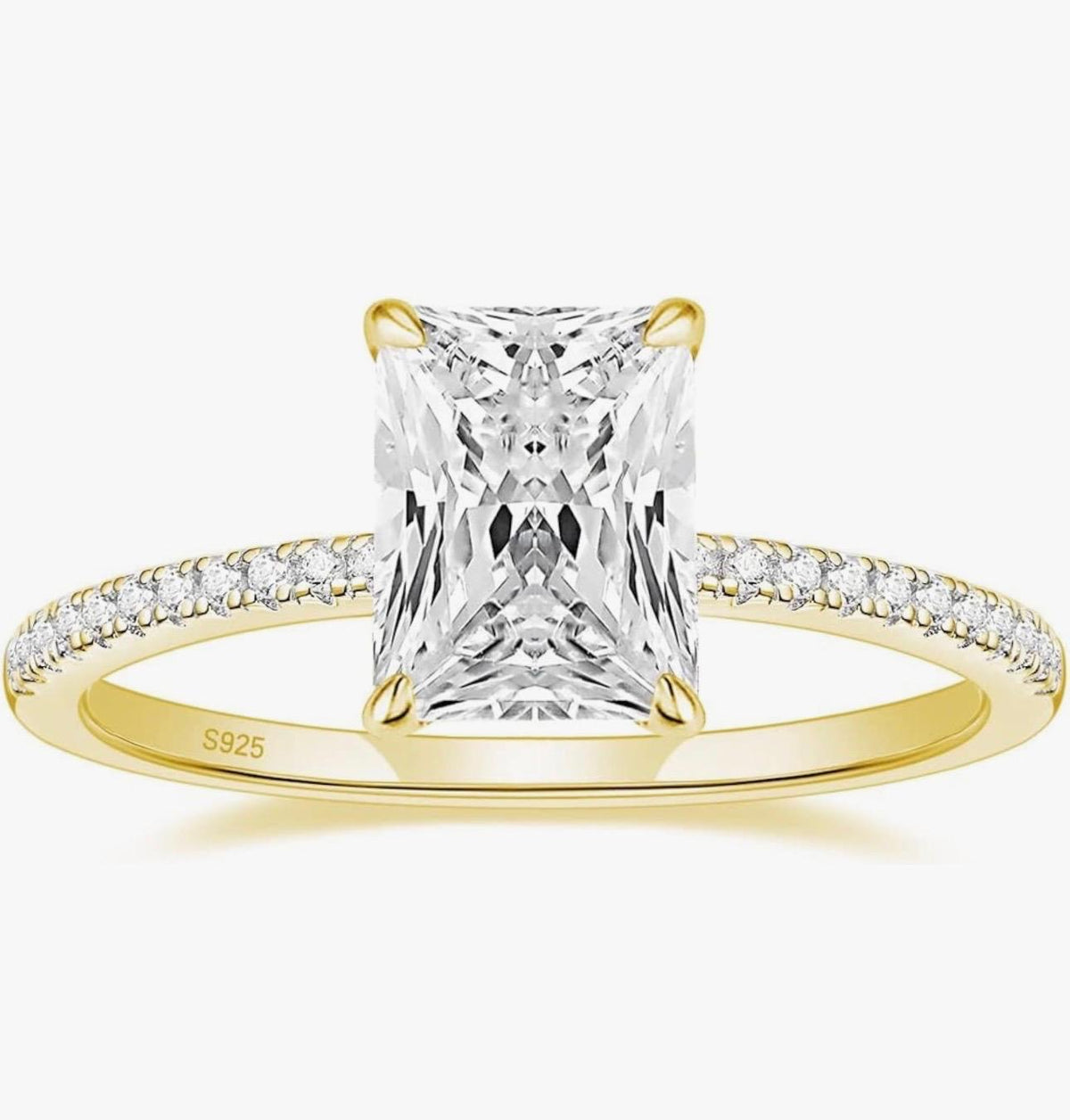 Sortija Rectangle Cz