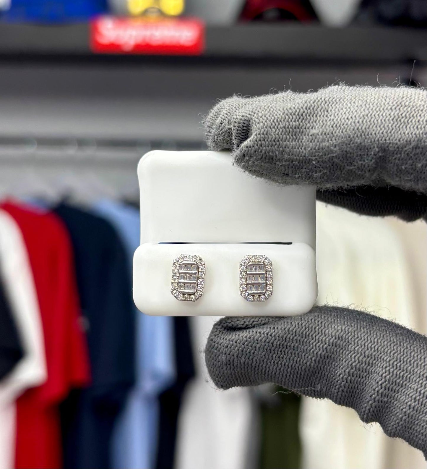 Pantallas Rectangular Moissanite