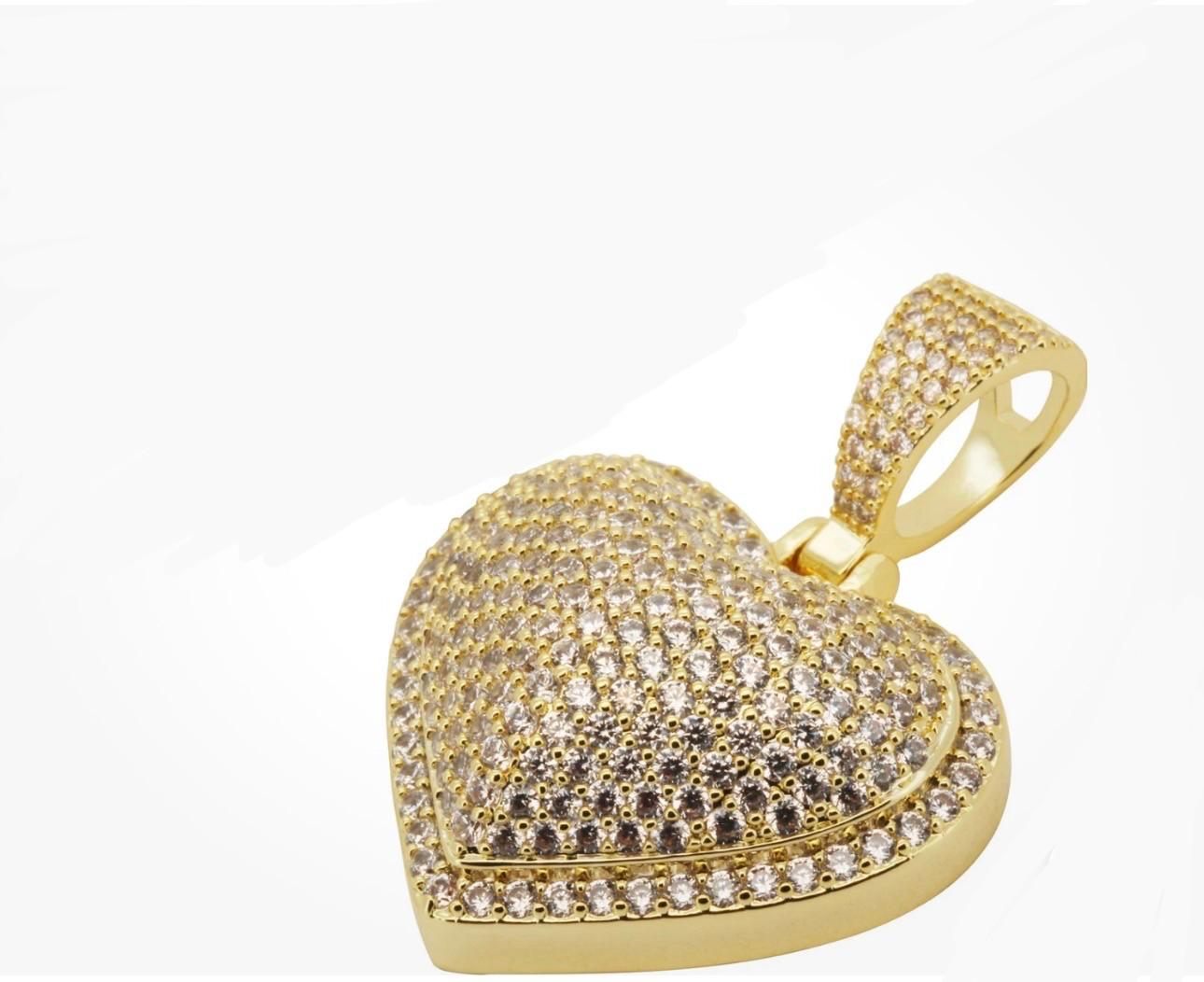 Pendant de corazón