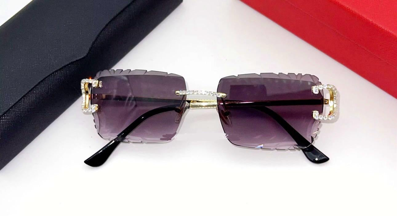 Sunglasses Diamond C Cut (Gray)