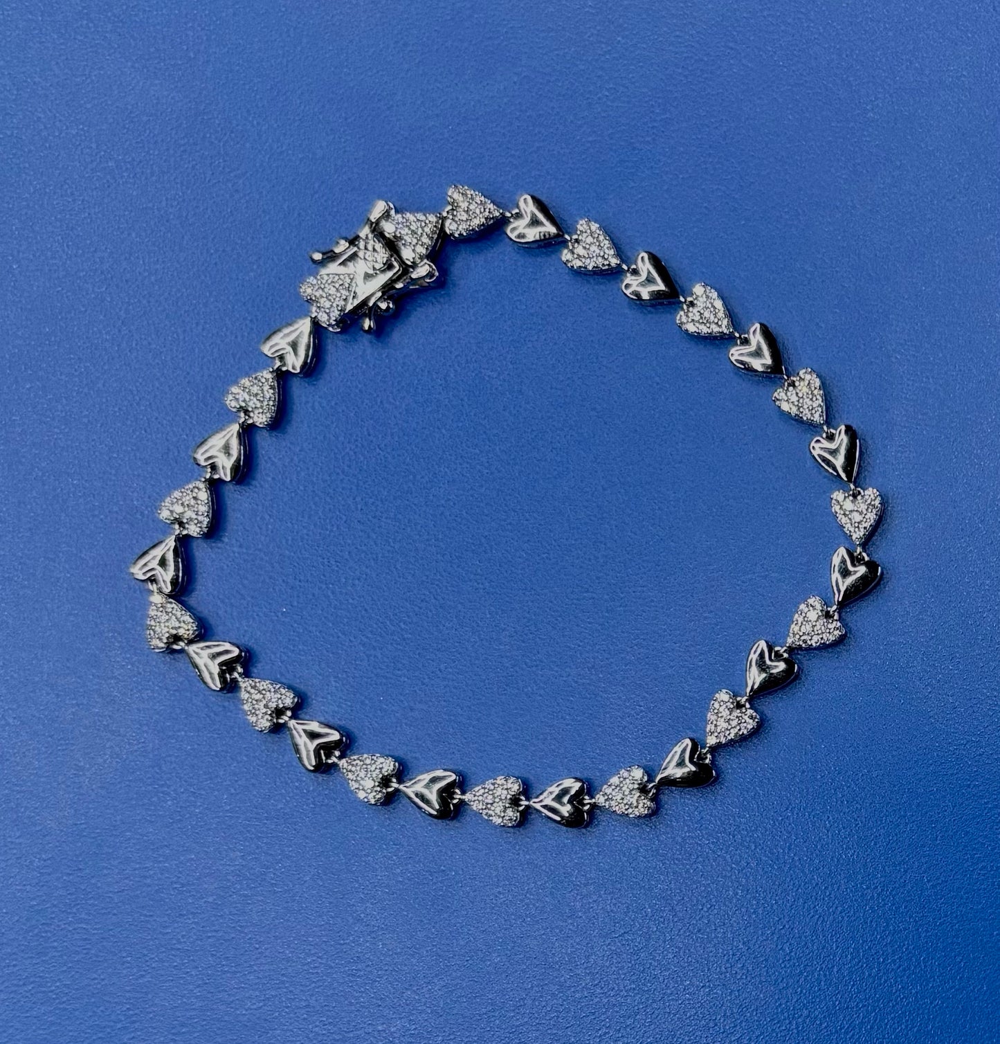 Pulsera de Corazón 7.5”