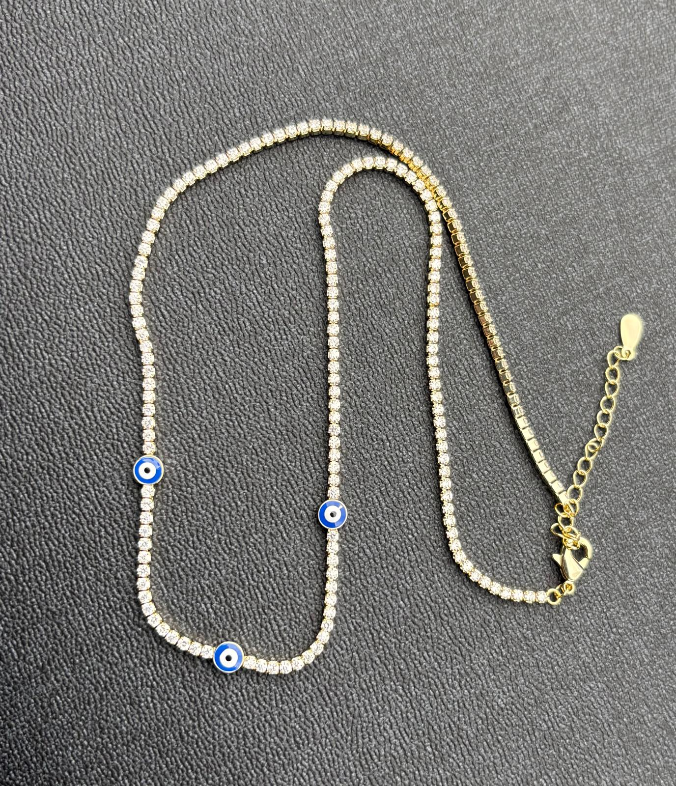 Tennis chain con Ojos