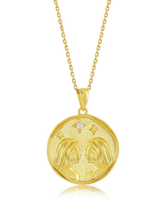 Cadena con Signo Zodiacal Gemini