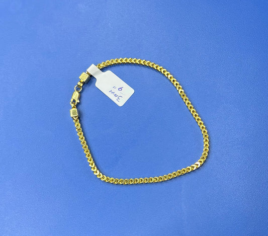 Tobillera Franco Tradicional 3mm 9”