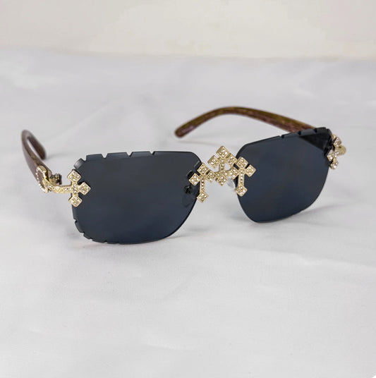 Sunglasses Triple Cross Iced