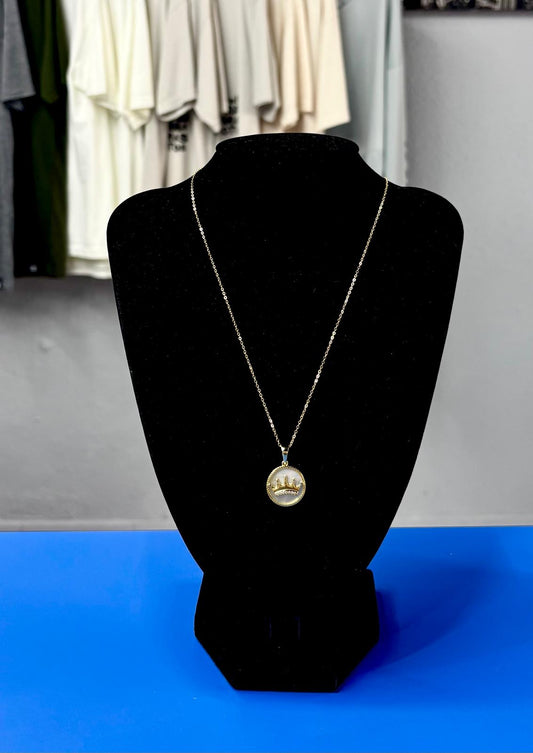 Cadena con Corona 1mm 18”