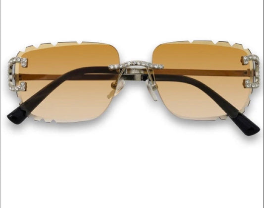 Sunglasses Brown Gradient  Ice