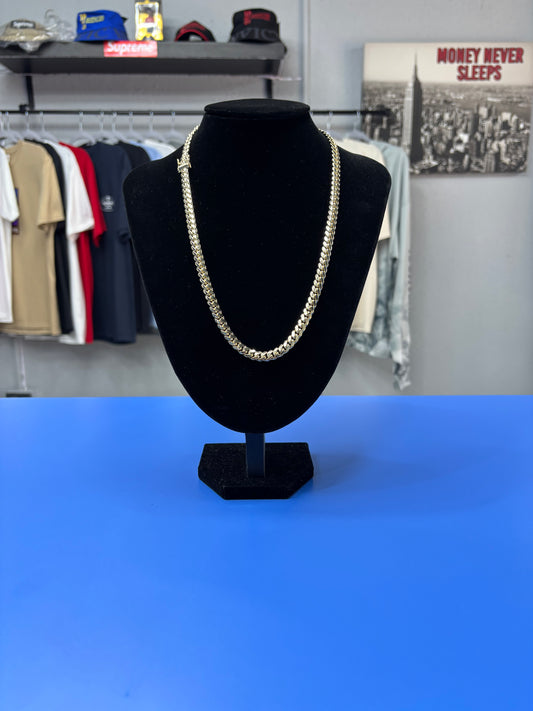 Cubana Miami 7mm 22” 10k Sólida