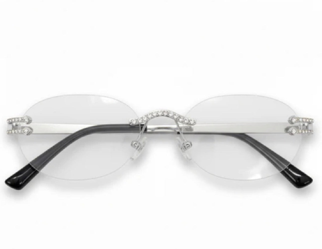 Sunglasses oval  Clear Ice