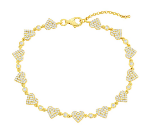 Pulsera de corazon