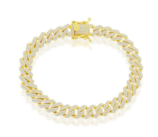 Pulsera Mónaco 8mm 8”