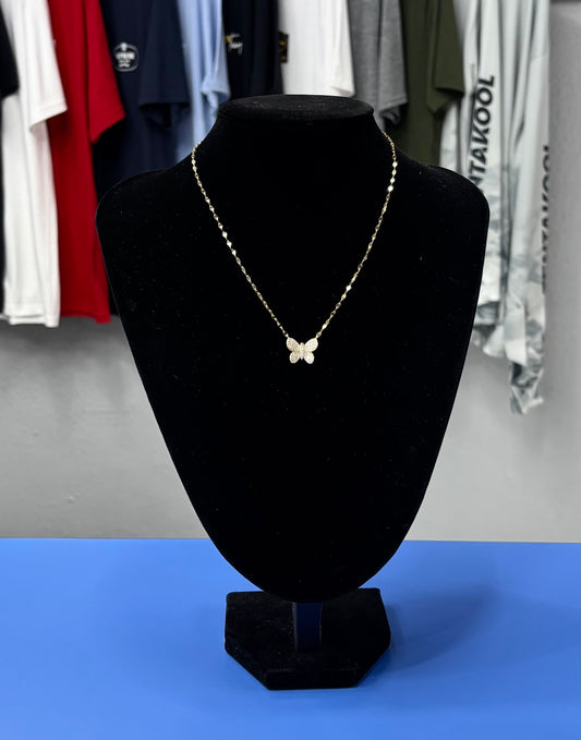 Cadena con Mariposa
