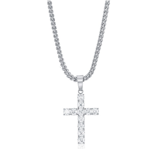 Franco Tradicional 4mm Necklace Cz