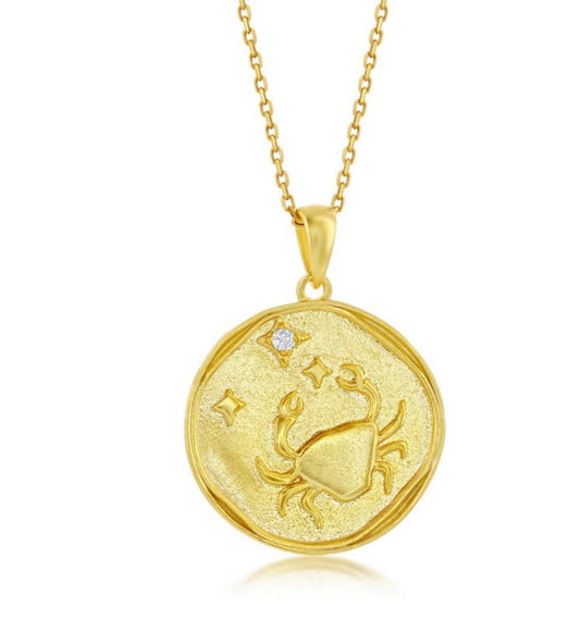 Cadena con Signo Zodiacal Cancer