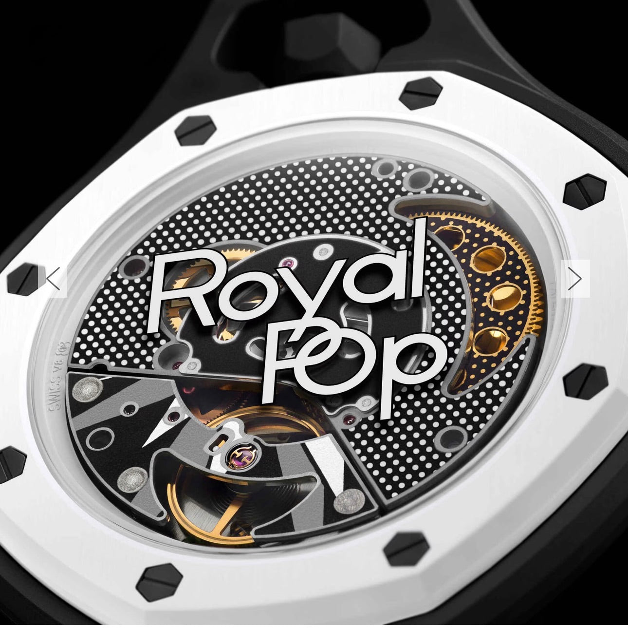 AP X Swatch Royal Pop Ocho Negro