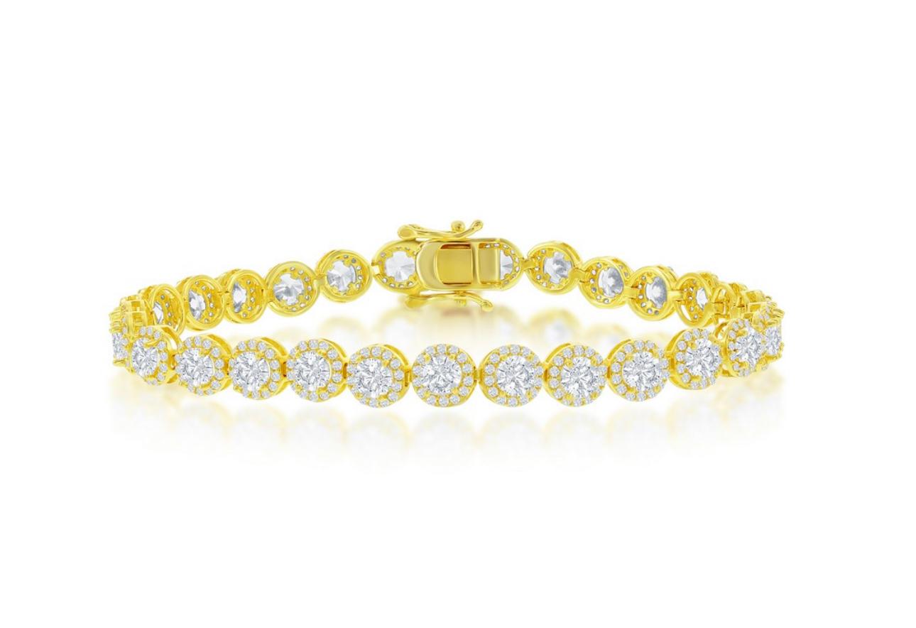 Pulsera Tennis Halo 6mm