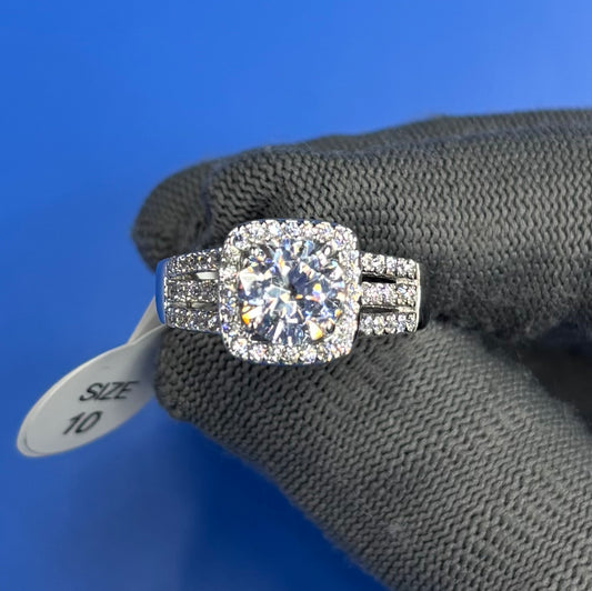 Sortija micro pave