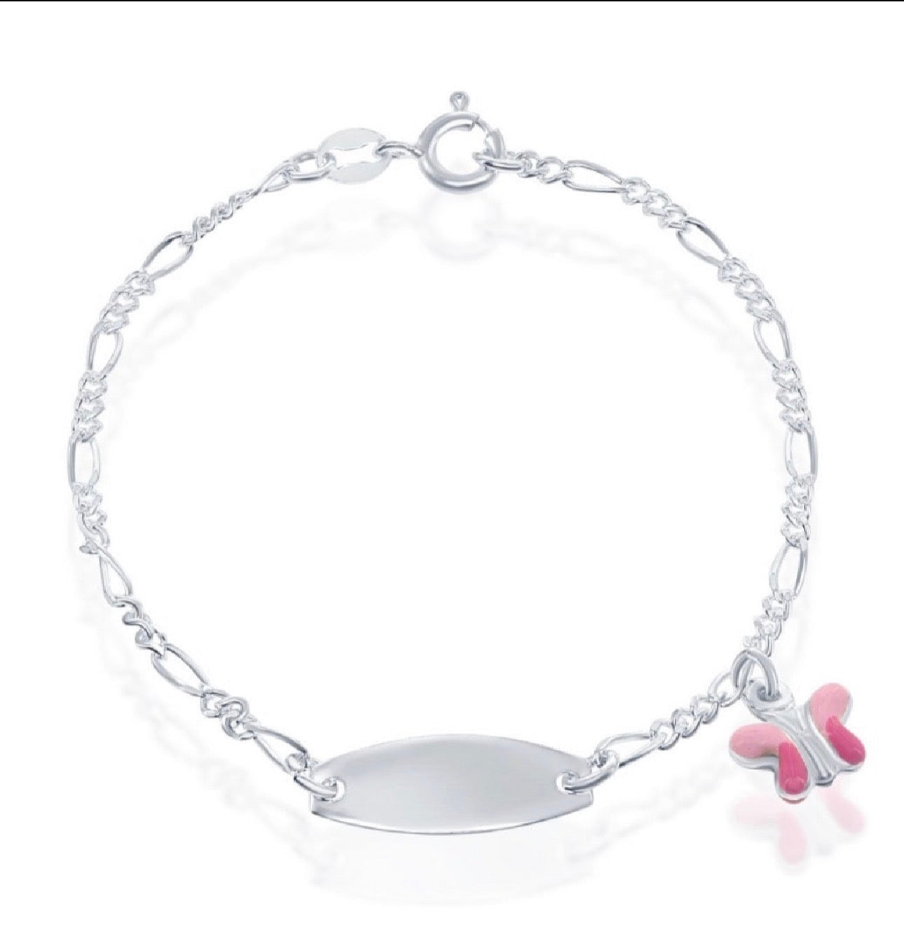 Pulsera Baby with Butterfly Pendant