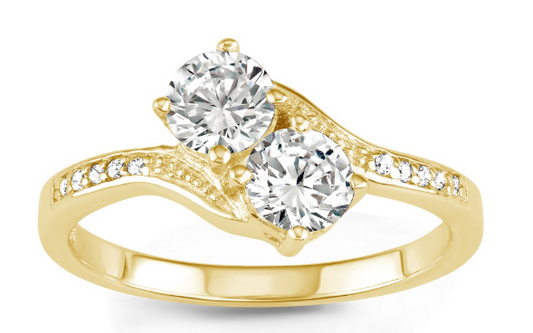 Sortija Us 2gether Doble Diamond