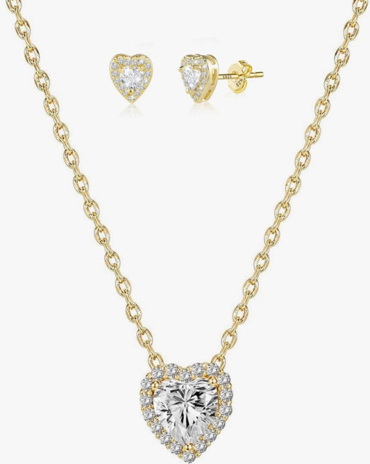 Set Cadena de corazon con pantallas