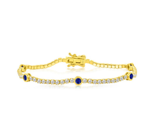 Pulsera Bezel Sapphire