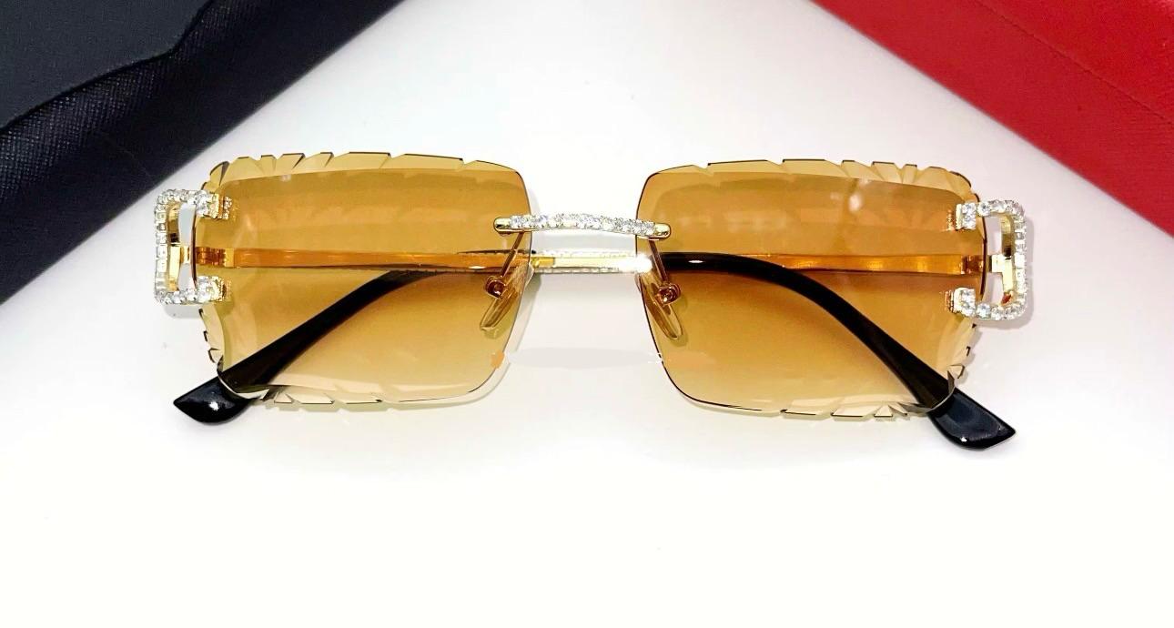 Sunglasses Diamond C Cut (Brown)