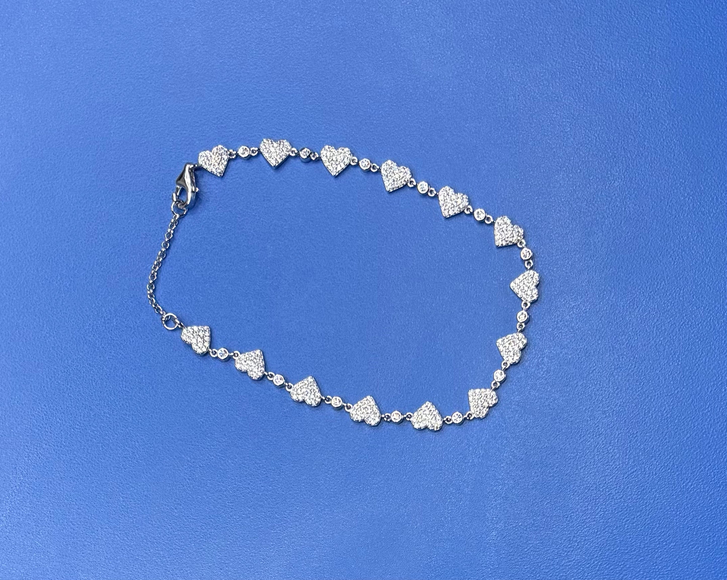 Pulsera de corazón 7+1”