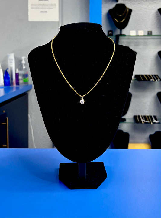 Franco 1.5mm 18” con pendant Halo