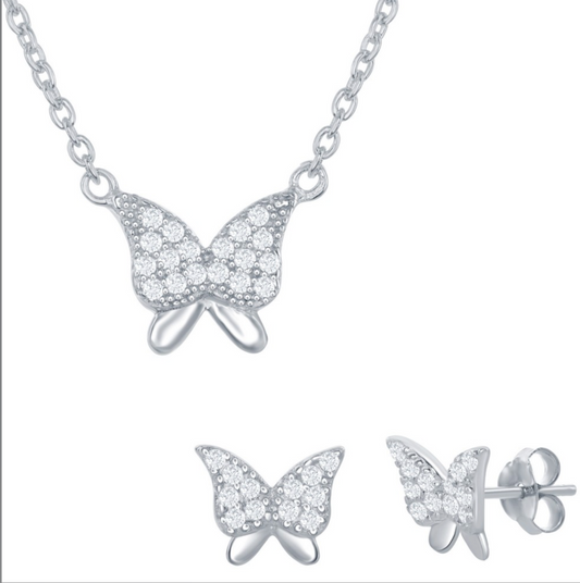 Set de cadena y Pantallas de Mariposa