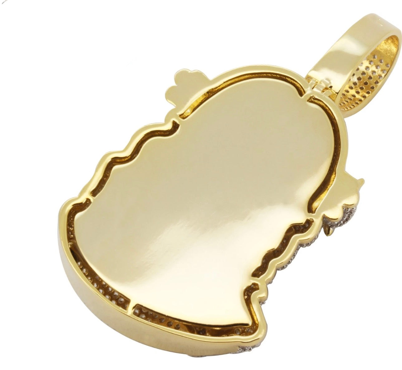 Pendant 14k Two-Tone Jesus Piece