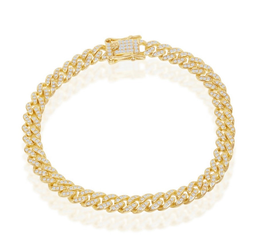 Pulsera Miami Cuban Chain 6.5mm