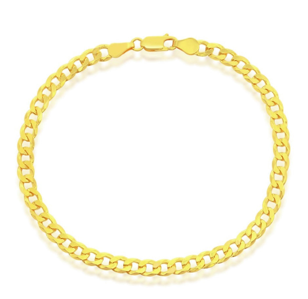 Pulsera para tobillo 5mm estilo cubana