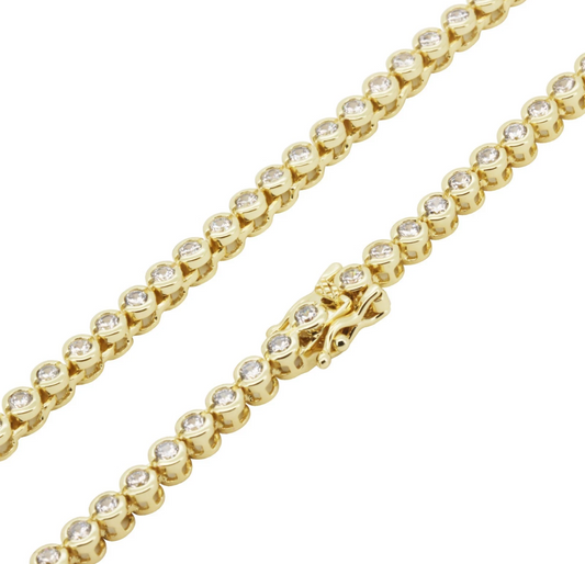 Tennis Chain Bezel