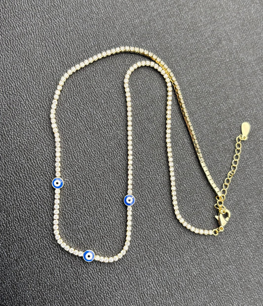 Tennis chain con Ojos