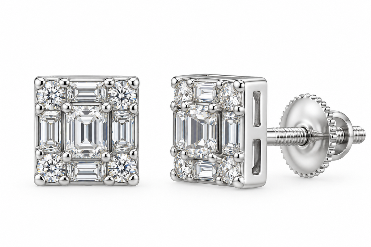 Pantallas Cuadradas Moissanite