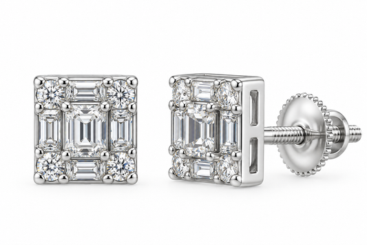 Pantallas Cuadradas Moissanite