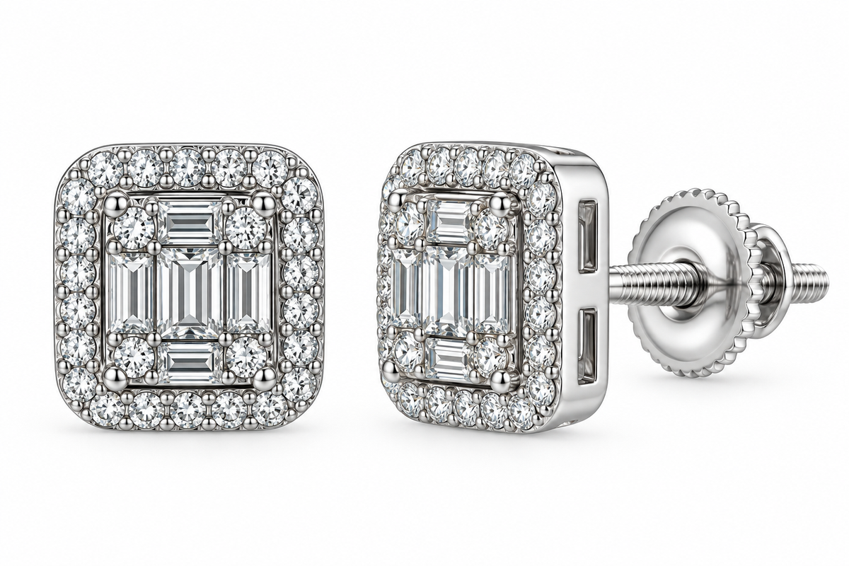 Pantallas Cuadradas Moissanite