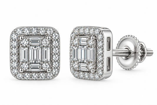 Pantallas Cuadradas Moissanite