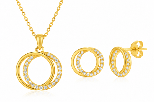 Set cadena y pantallas circular