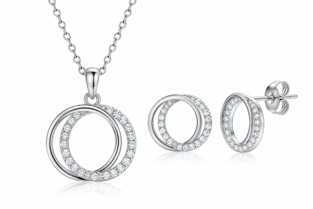 Set cadena y pantallas circular